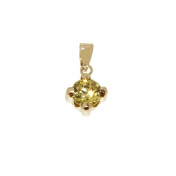 Gold pendant 10kt, 11-5P